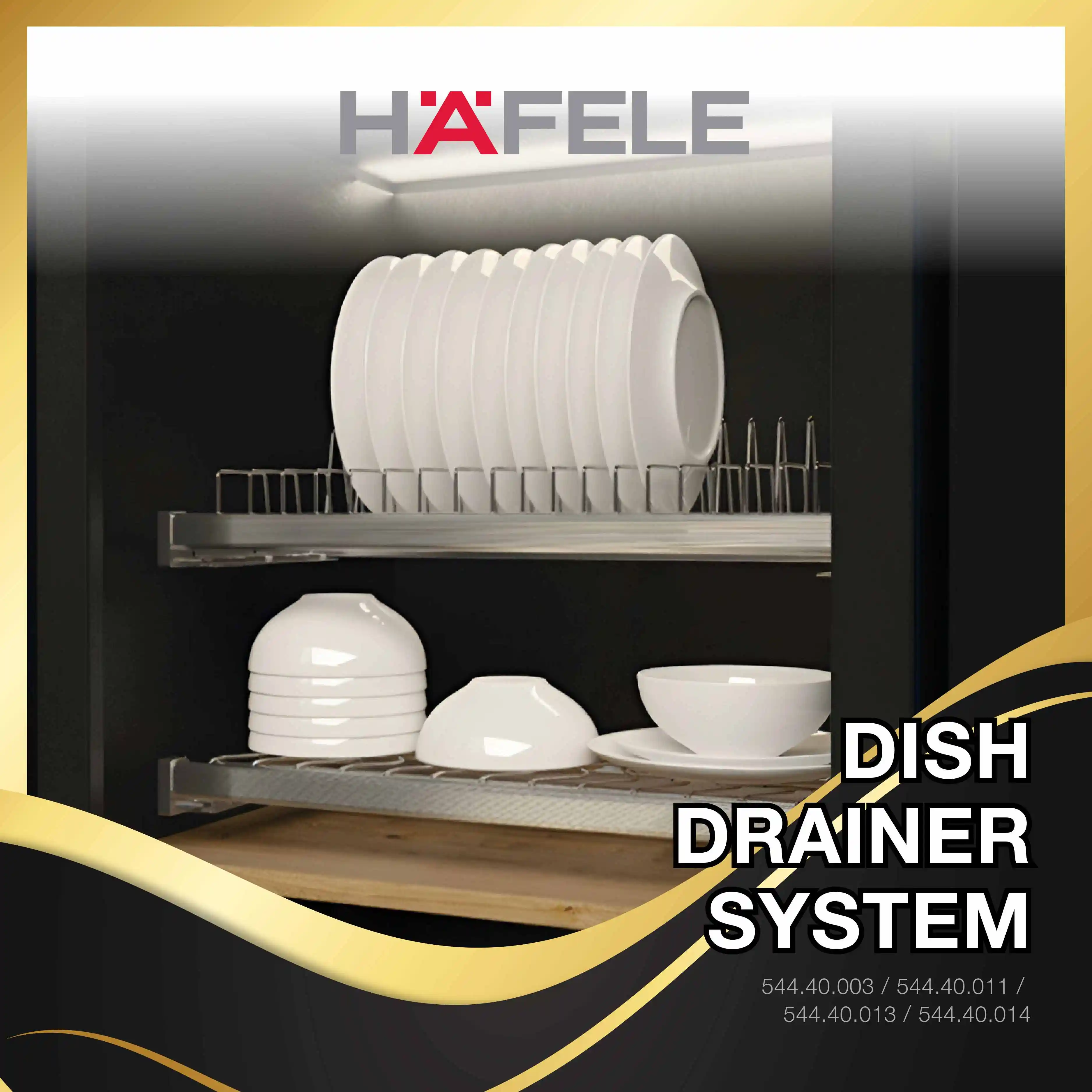 DISH DRAINER SYSTEM