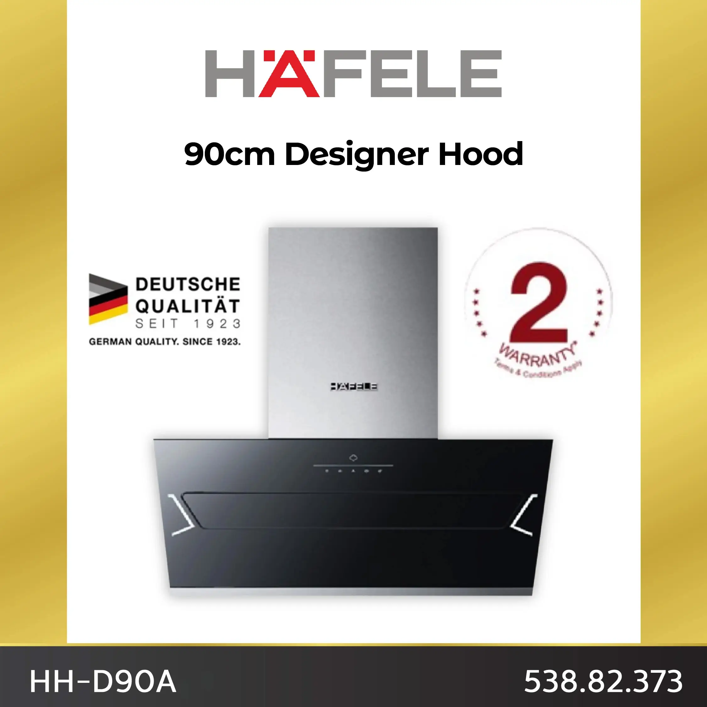HÄFELE 90cm Designer Hood HH-D90A