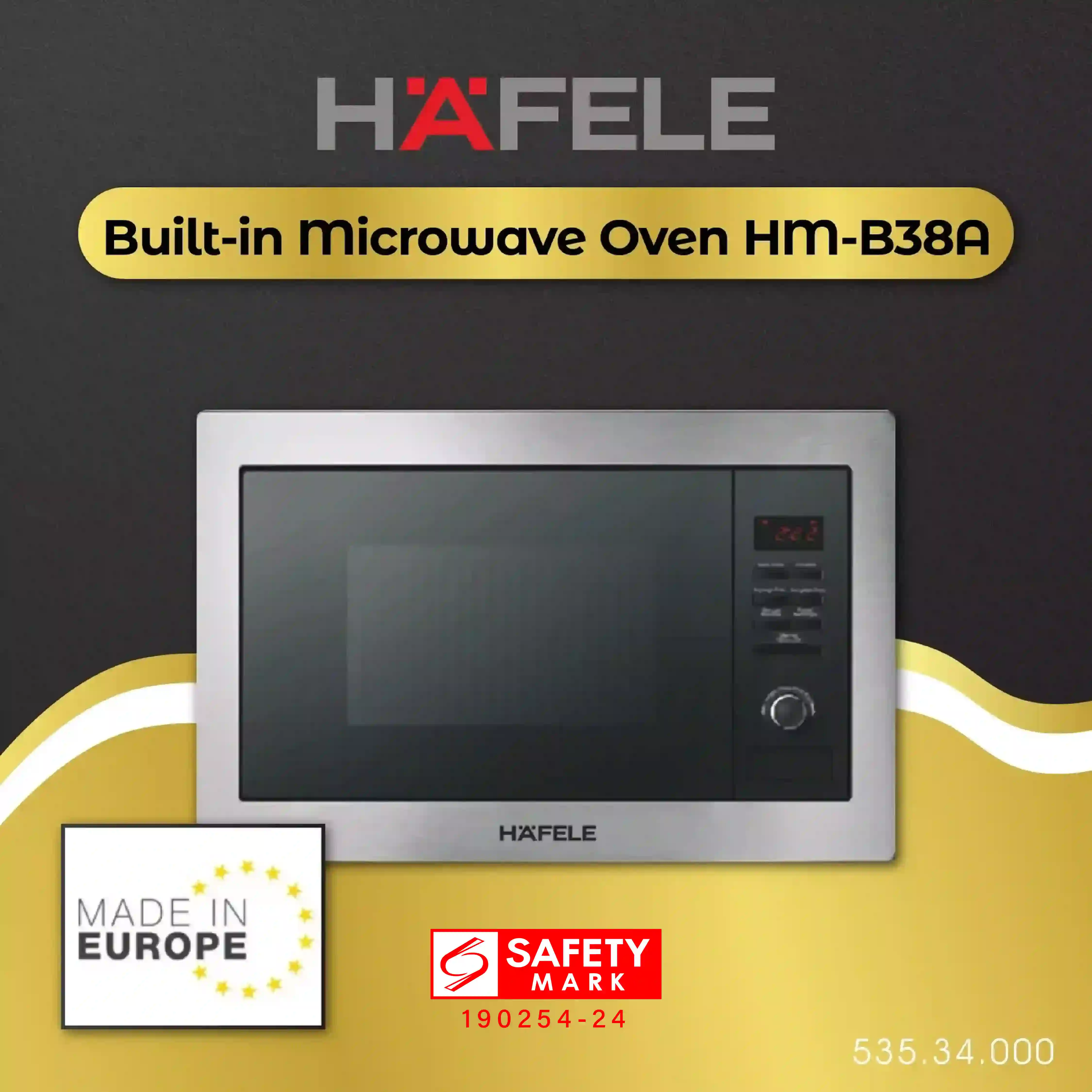 HÄFELE Built-in Microwave Oven HM-B38A
