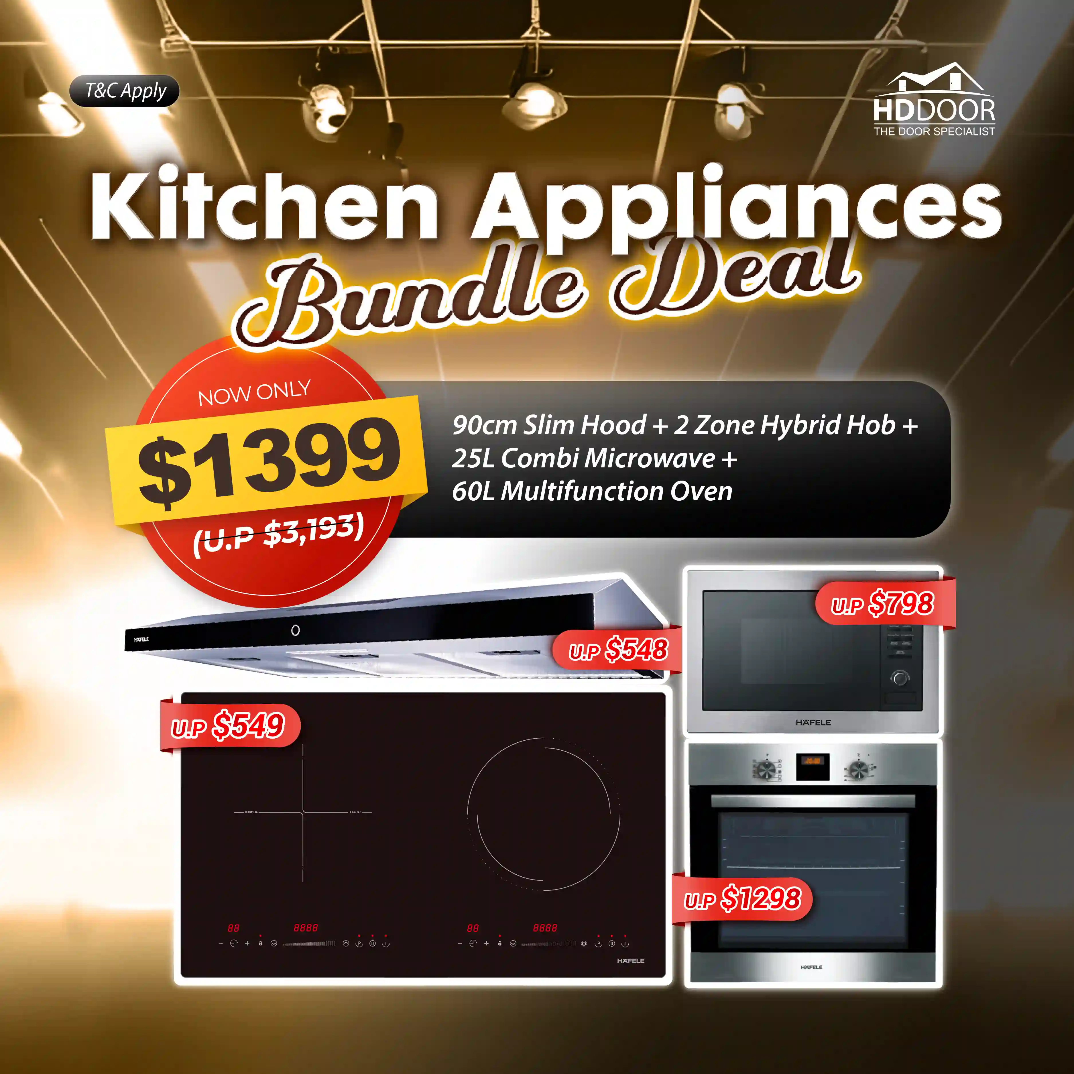 Hafele Kitchen Appliances Bundle
