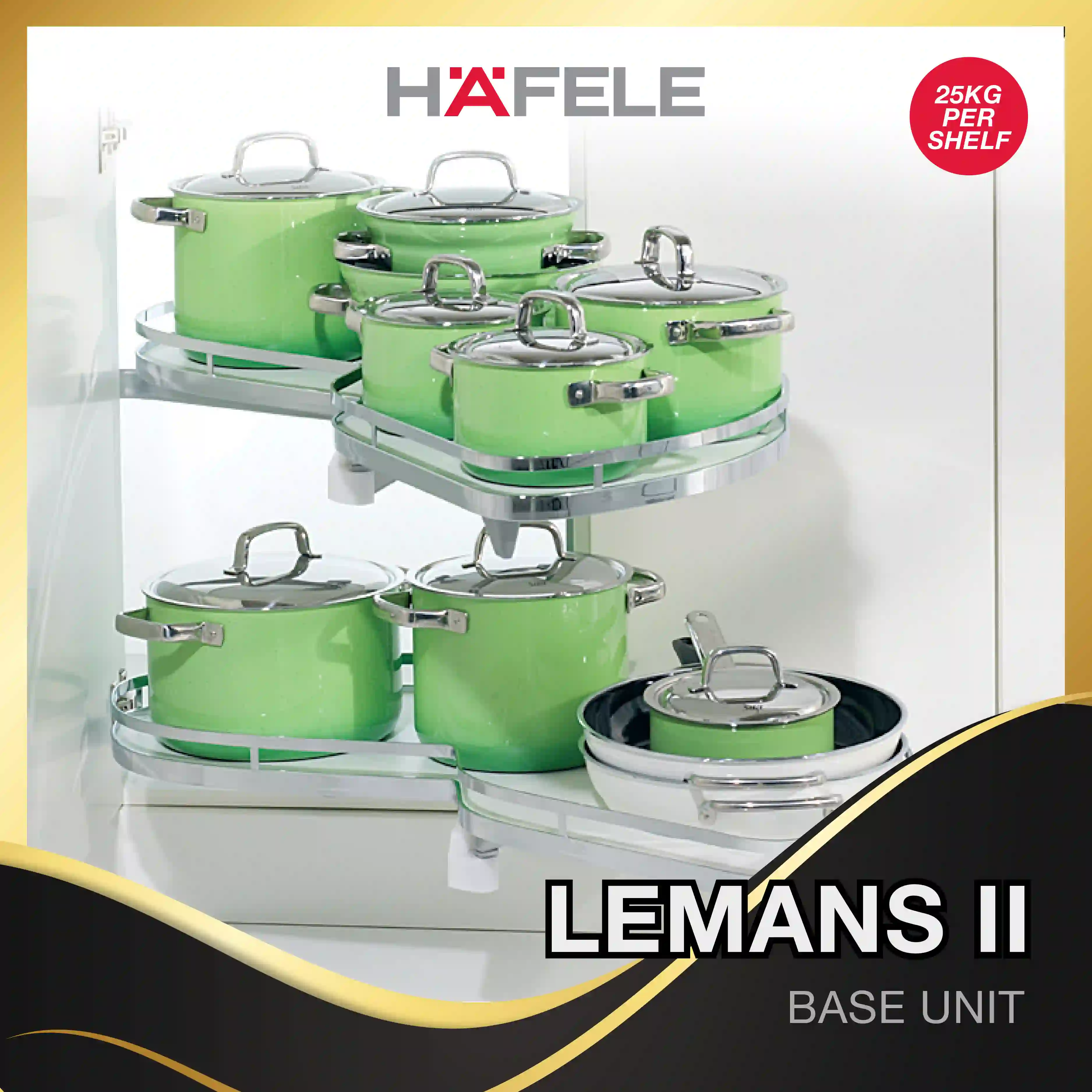 Hafele Lemans II Corner Pull-Out System