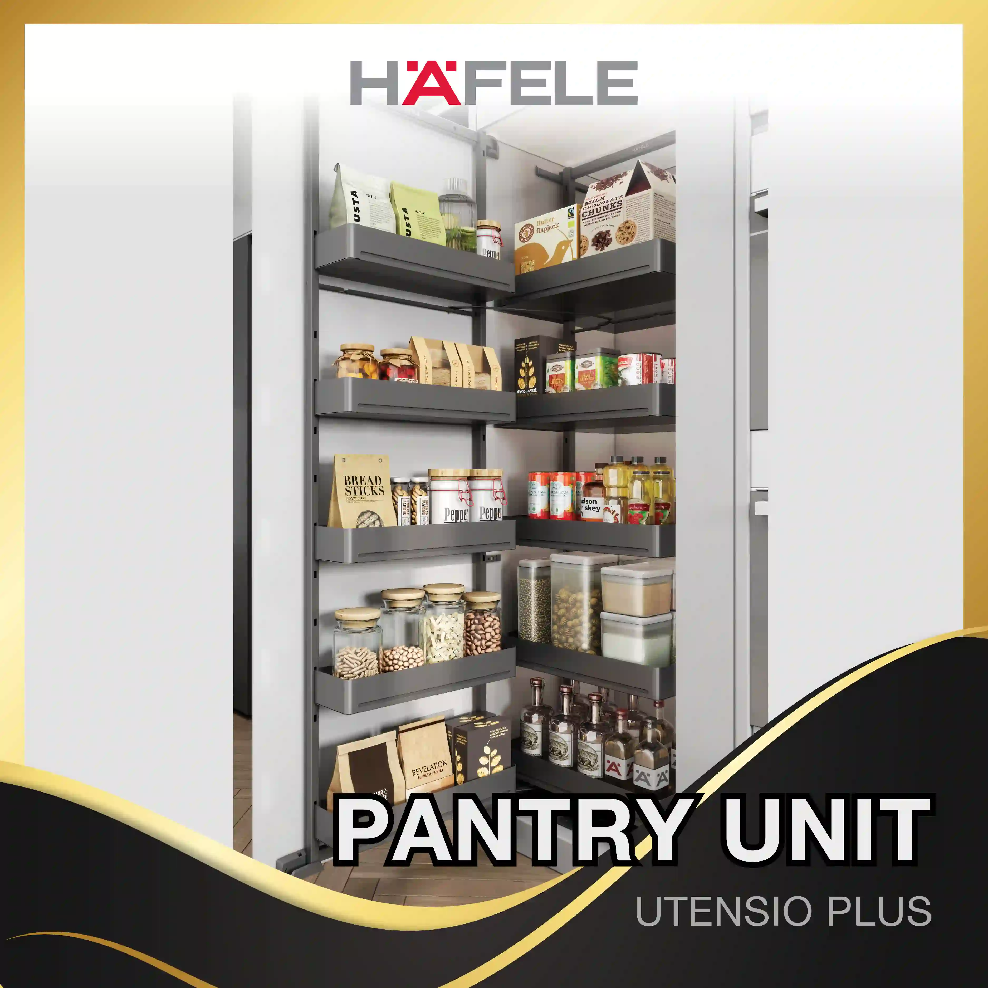 Hafele Utensio Plus H2 Pantry Unit